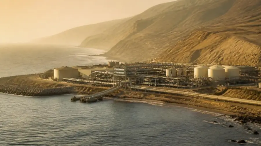 Costa del norte de Chile — desalación de agua de mar