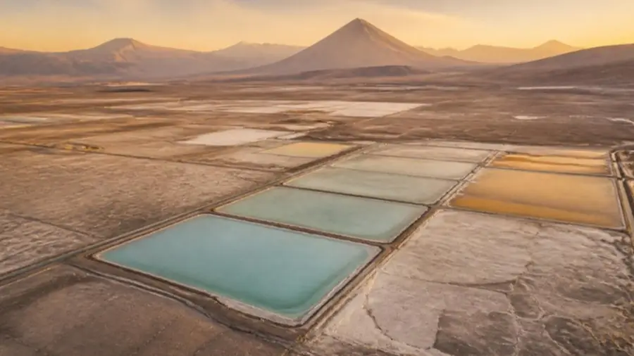 Northern Chile salt flat — lithium